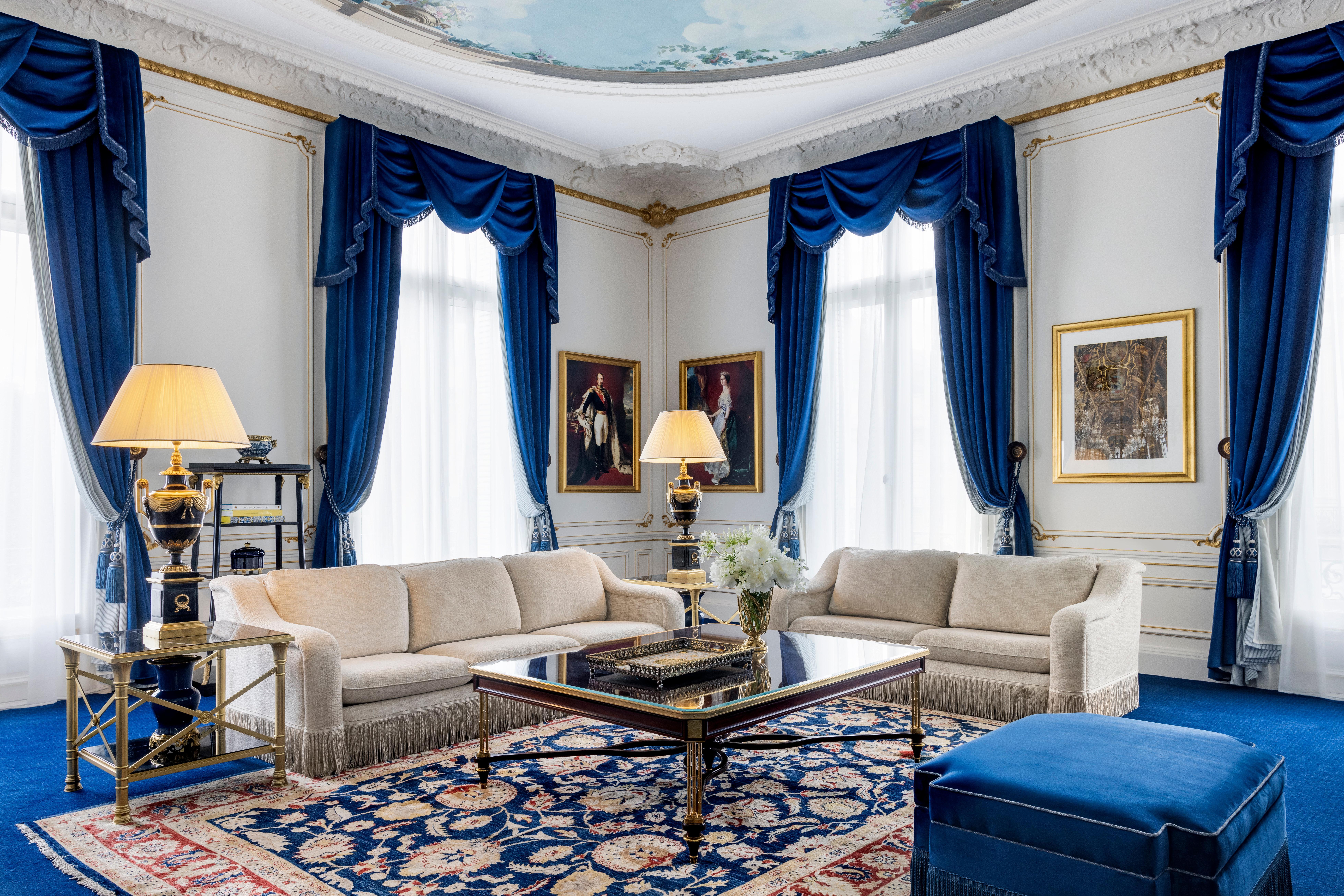 Intercontinental Paris Le Grand By Ihg Hotel Exterior photo The Blue Room